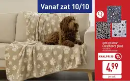 ALDI Home Creation Coralfleece Plaid aanbieding
