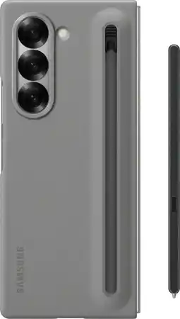 Coolblue Samsung Galaxy Z Fold 6 Back Cover met S Pen Grijs aanbieding