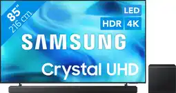 Coolblue Samsung Led 85 U8070H (2026) + Samsung HW-QS700F (2025) aanbieding
