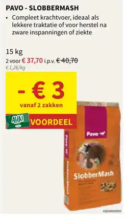 Horta Pavo Slobbermash aanbieding