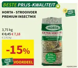 Horta horta - strooivoer premium insectmix aanbieding