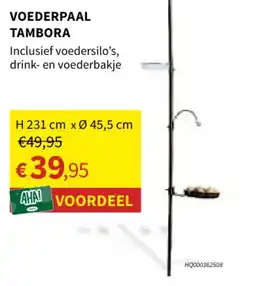 Horta voederpaal tambora aanbieding