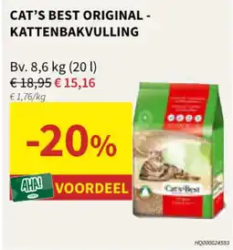 Horta Cat's best original - kattenbakvulling aanbieding