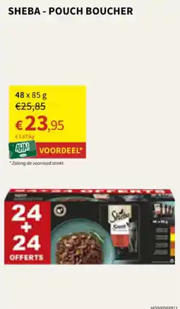 Horta Sheba - pouch boucher aanbieding