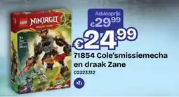 Dreamland Cole's missiemecha en draak Zane aanbieding