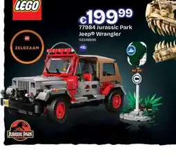 Dreamland lego jurassic park jeep® wrangler aanbieding