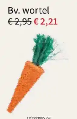 Horta wortel aanbieding