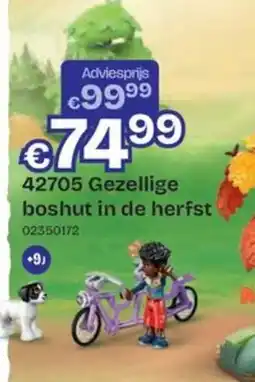 Dreamland Gezellige boshut in de herfst aanbieding