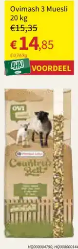 Horta Ovimash 3 Muesli aanbieding