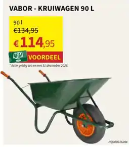 Horta Vabor - kruiwagen aanbieding
