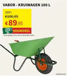 Horta Vabor kruiwagen aanbieding