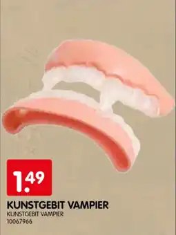 Yess kunstgebit vampier aanbieding