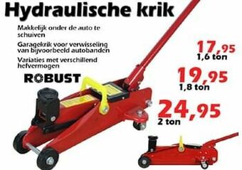 iTEK Hydraulische krik aanbieding