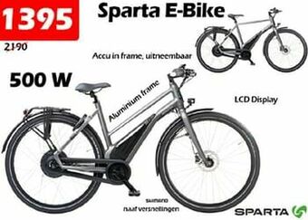 iTEK Sparta e-bike aanbieding
