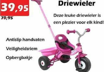 iTEK Driewieler aanbieding