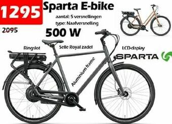 iTEK Sparta e-bike aanbieding