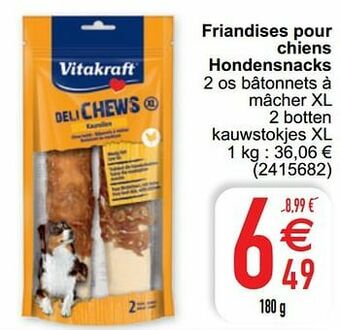 Cora Friandises pour chiens hondensnacks aanbieding