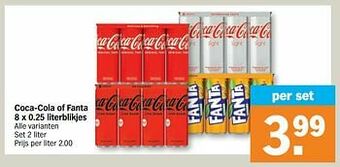 Albert Heijn Coca-cola of fanta aanbieding