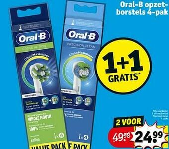 Kruidvat Opzetborstel precision clean aanbieding