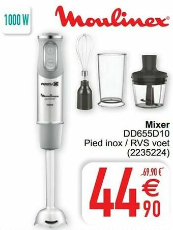 Cora Moulinex mixer dd655d10 aanbieding