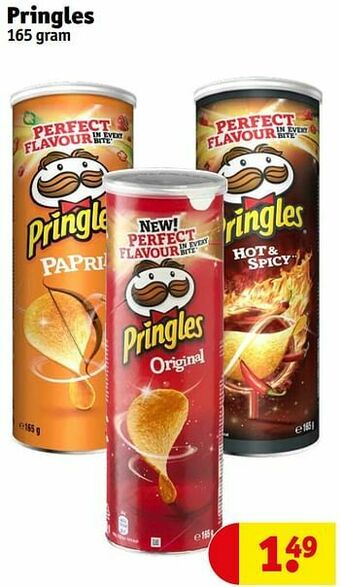 Kruidvat Pringles aanbieding