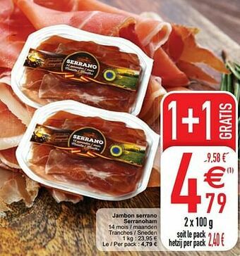 Cora Jambon serrano serranoham aanbieding