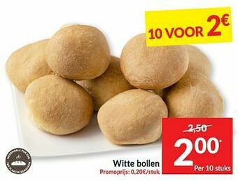 Intermarché Witte bollen aanbieding