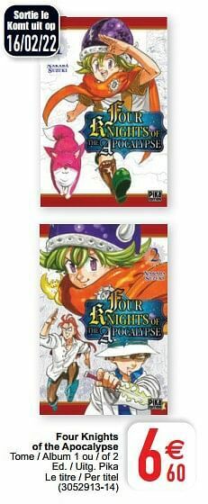 Cora Four knights of the apocalypse aanbieding