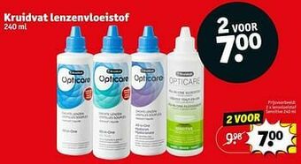 Kruidvat Lensvloeistof sensitive aanbieding