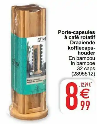 Cora Porte-capsules à café rotatif draaiende koffiecapshouder aanbieding