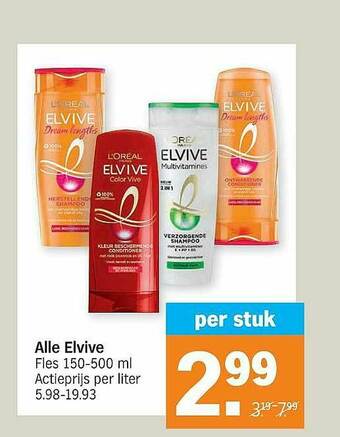 Albert Heijn Elvive aanbieding