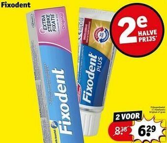 Kruidvat Kleefpasta original aanbieding