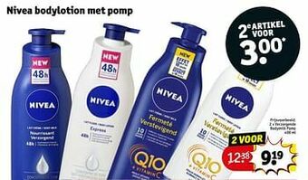 Kruidvat Verzorgende bodymilk pomp aanbieding