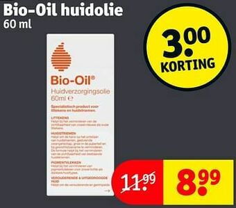 Kruidvat Bio-oil huidolie aanbieding