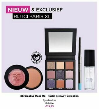 ICI PARIS XL Be creative make up eyeshadow palette aanbieding