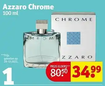 Kruidvat Azzaro chrome edt aanbieding