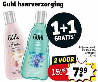 Kruidvat Shampoo anti roos aanbieding