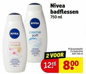 Kruidvat Badcrème soft aanbieding