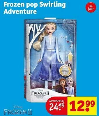 Kruidvat Frozen pop swirling adventure aanbieding