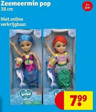 Kruidvat Zeemeermin pop aanbieding