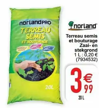 Cora Terreau semis et bouturage zaai- en stekgrond aanbieding