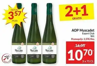 Intermarché Aop muscadet expert club wit aanbieding