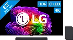 Coolblue LG OLED 83 G6 (2026) + LG DSC9S aanbieding