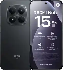 Coolblue Redmi Note 15 Pro 256GB Zwart 5G aanbieding