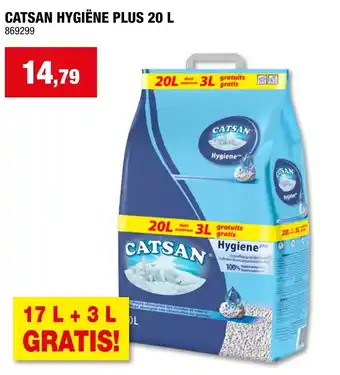 Catsan hygiène plus