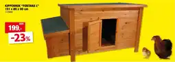 Hubo Kippenhok Fontana L aanbieding