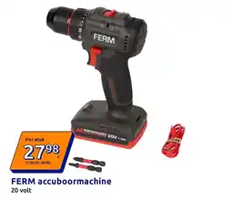 Action Ferm accuboormachine aanbieding