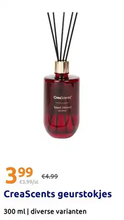 Action CreaScents geurstokjes aanbieding