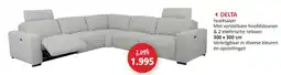 Weba Delta hoeksalon aanbieding