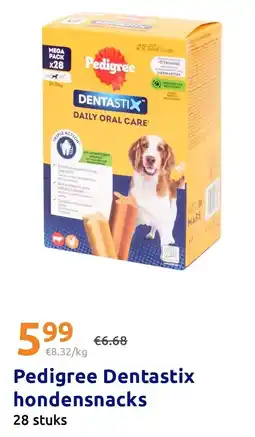 Action Pedigree Dentastix hondensnacks aanbieding